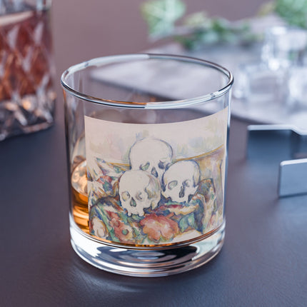 The Three Skulls by Paul Cézanne Rocks Glass, 10oz