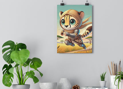 Swift Cheetah Giclée Art Print