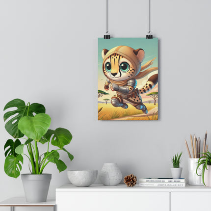 Swift Cheetah Giclée Art Print