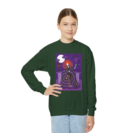 Mystic Elegance Youth Crewneck Sweatshirt