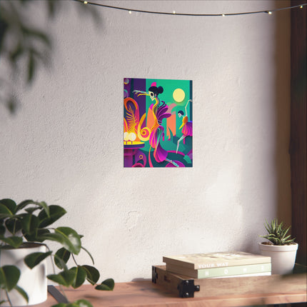 Dance of the Skeleton Ballerinas Fine Art Posters