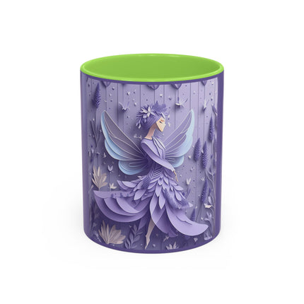 Lavender Fairy Colorful Mugs (11oz, 15oz)