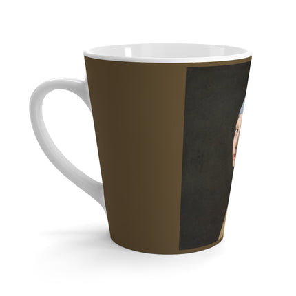 Girl with a Pearl Earring by Johannes Vermeer Latte Mug