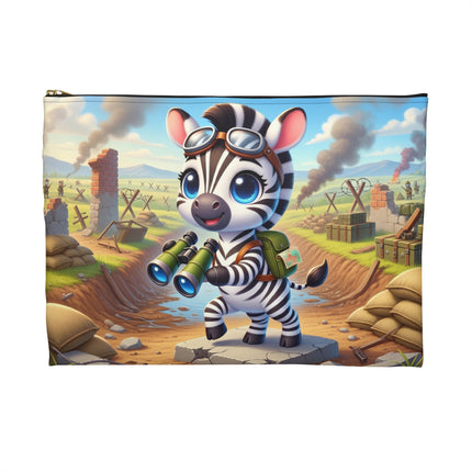 Zebra Lookout Accessory Pouch – Curious Explorer & Safari Spirit