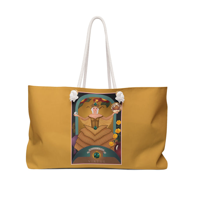 June & Pearl, Alexandrite (from the Gem Series) by Sofia Chiostri Weekender Bag
