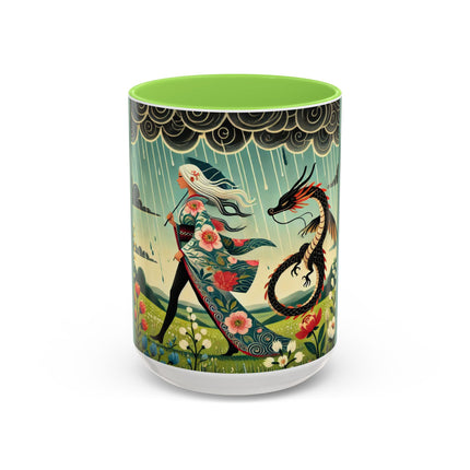 The Dragon Fairy’s Stride Colorful Mugs (11oz, 15oz)