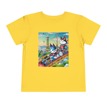 Kitsune Carnival Toddler Short Sleeve Tee