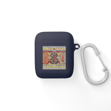Reproduction of the Shield Frieze by Emile Gilliéron AirPods Case
