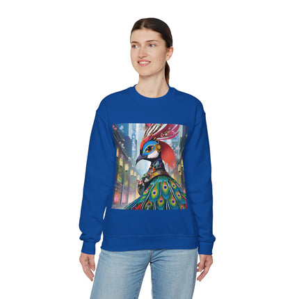 Techno Plumes Unisex Heavy Blend™ Crewneck Sweatshirt