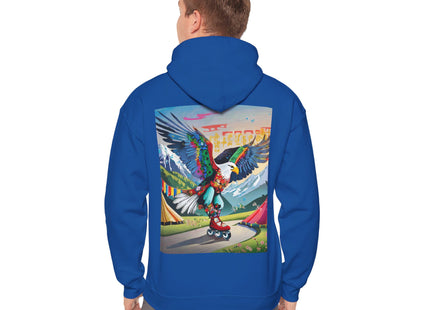 Eagle Skater – Heavy Blend™ Hooded Sweatshirt