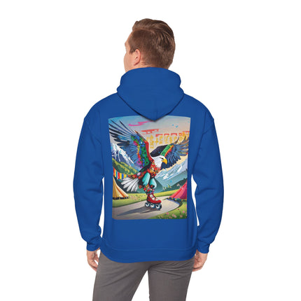 Eagle Skater – Heavy Blend™ Hooded Sweatshirt