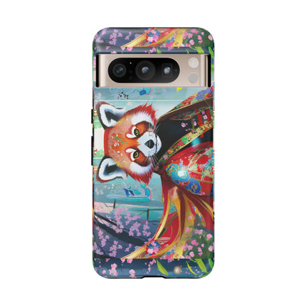 Cybernetic Red Panda Phone Cases
