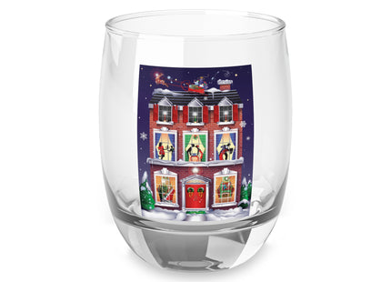 A Christmas Eve Celebration Whiskey Glass