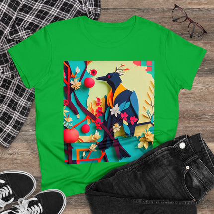 Curious Crow Women's Midweight Cotton Tee