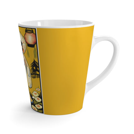 Golden Embrace Latte Mug