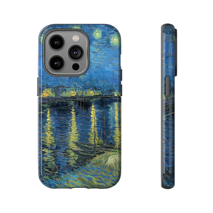 Starry Night Over the Rhone by Vincent Van Gogh Phone Cases