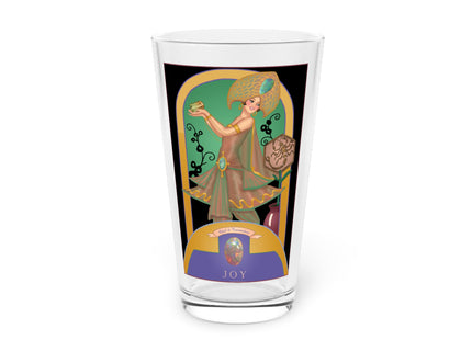 October & Opal, Tourmaline Zodiac Pint Glass