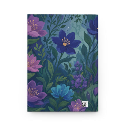 🌿✨ The Lady Of The Incense Garden Hardcover Journal – Art Deco Botanical Elegance