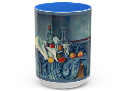 The Peppermint Bottle by Paul Cézanne Colorful Mugs (11oz, 15oz)