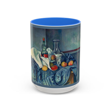 The Peppermint Bottle by Paul Cézanne Colorful Mugs (11oz, 15oz)