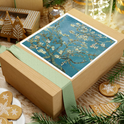Almond Blossom by Vincent van Gogh Kiss-Cut Stickers (4 Sizes)