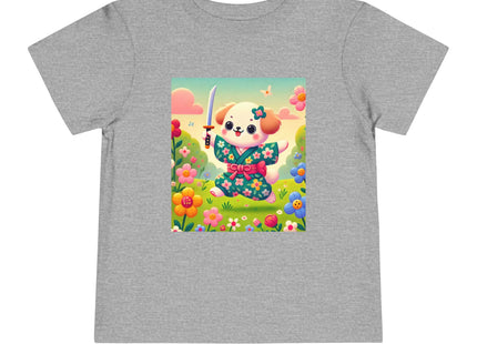 Blossom Pup’s Joyful Journey Toddler Short Sleeve Tee