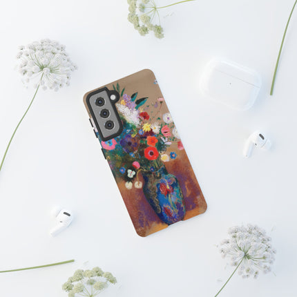 Bouquet of Flowers by Odilon Redon Phone Cases