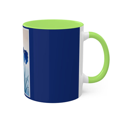 Irises by Ohara Koson Colorful Mugs, 11oz