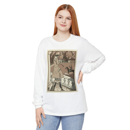 Amazone by Fernand Siméon Unisex Garment-dyed Long Sleeve T-Shirt