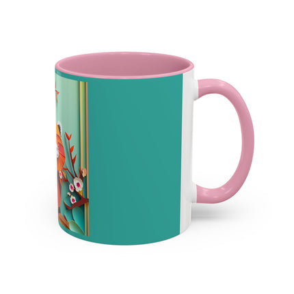 A Playful Red Panda Colorful Mugs (11oz, 15oz)