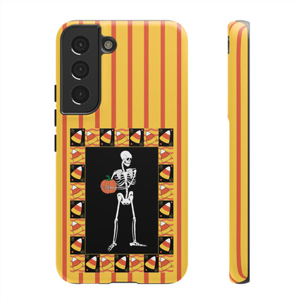 Candy Corn Skeleton Phone Cases