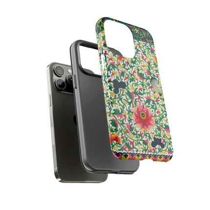 Colorful Floral Pattern by Owen Jones Phone Cases