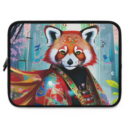 Cybernetic Red Panda Laptop Sleeve