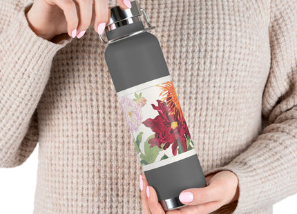 Dahlia by Tanigami Kônan Copper Vacuum Insulated Bottle, 22oz