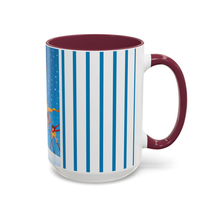Snowfall & Couture Colorful Mugs (11oz, 15oz)