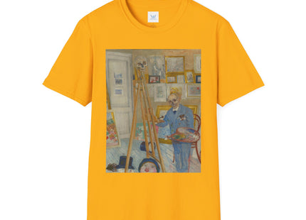 The Skeleton Painter by James Ensor Softstyle T-Shirt