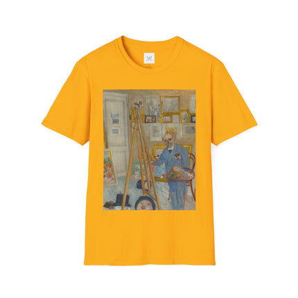 The Skeleton Painter by James Ensor Softstyle T-Shirt
