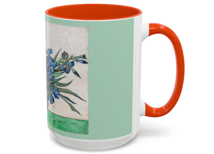 Irises by Vincent Van Gogh Colorful Mugs (11oz, 15oz)
