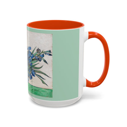 Irises by Vincent Van Gogh Colorful Mugs (11oz, 15oz)