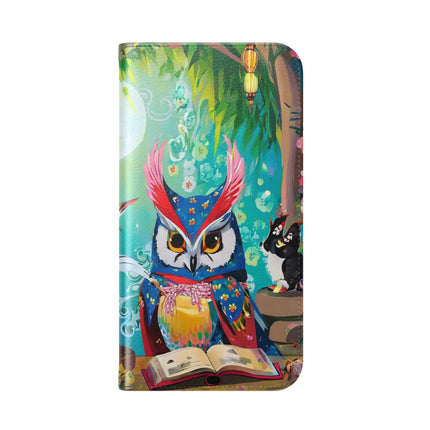 🦉✨ Owl's Magical Workshop Flip Case – Enchanted Wisdom & Arcane Wonder