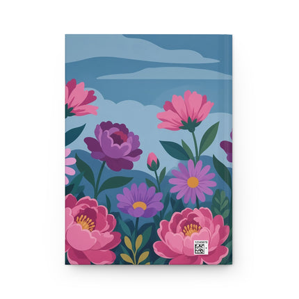 🌹✨ The Lady Of The Modern Garden Hardcover Journal – Art Deco Fashion Illustration