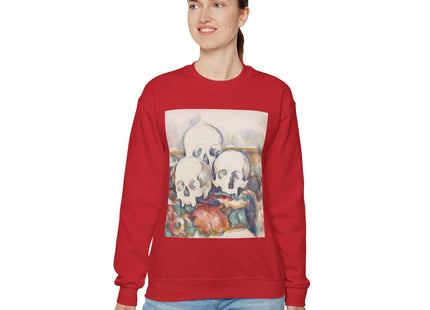 The Three Skulls by Paul Cézanne Unisex Heavy Blend™ Crewneck Sweatshirt