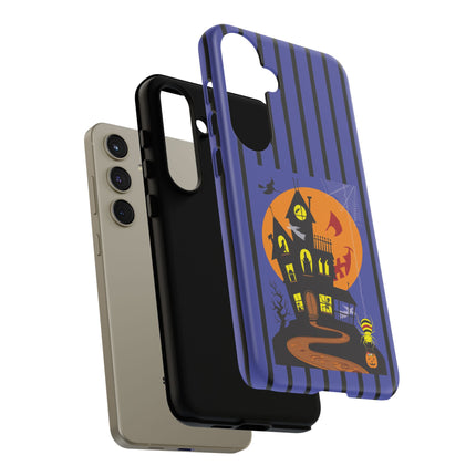 Halloween Night at the Haunted House Phone Cases