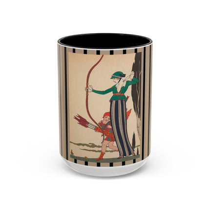 L'Arc Rouge by George Barbier Colorful Mugs (11oz, 15oz)