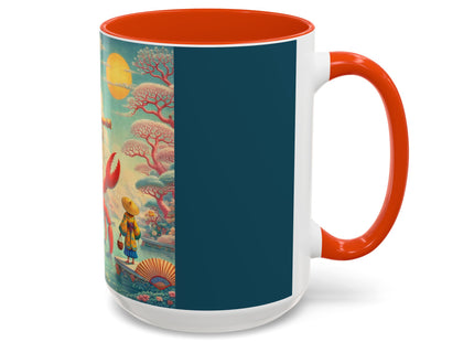 The Celestial Crab Navigator Colorful Mugs (11oz, 15oz)