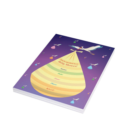 Flight of Celebration Invitation Bundles (envelopes included)