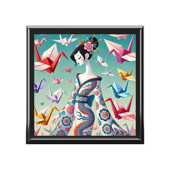 Origami Crane Jewelry Box