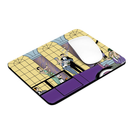 Au Revoir by George Barbier Mouse Pad, Round & Rectangle
