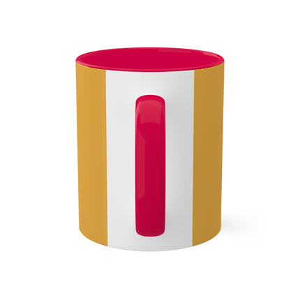 Crack-Up Comedy: The Great Egg Duel Colorful Mugs, 11oz