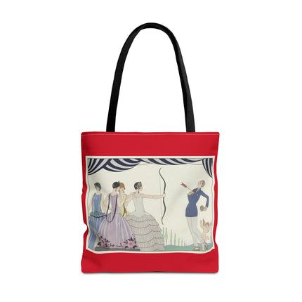 Visez au coeur, belles dames! by George Barbier Tote Bag